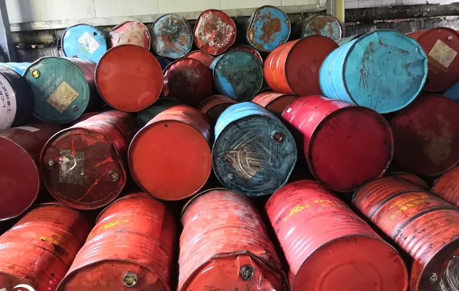 废气油漆桶储存安全防护